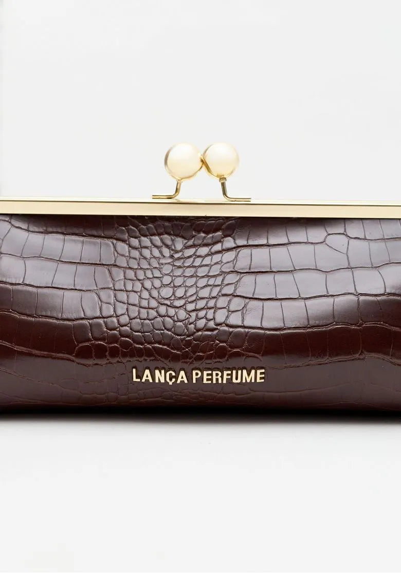 Bolsa Clutch Croco -  Lança Perfume
